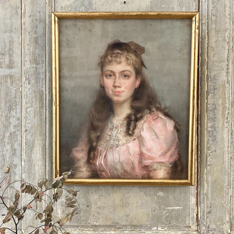 Portrait de jeune fille par Madeleine Carpentier