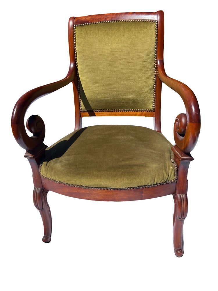 Poltrona in mogano da restauro - Inizio XIX secolo