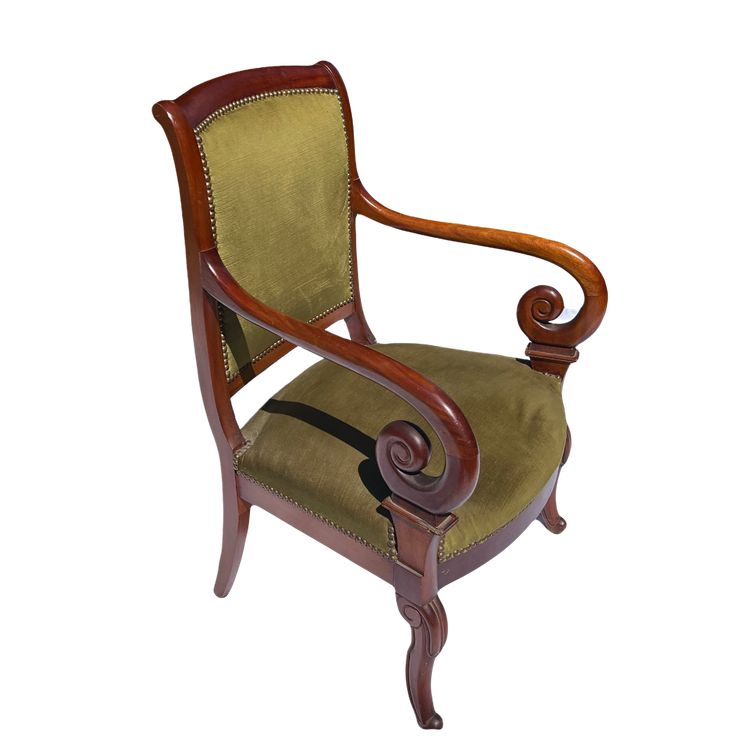 Poltrona in mogano da restauro - Inizio XIX secolo