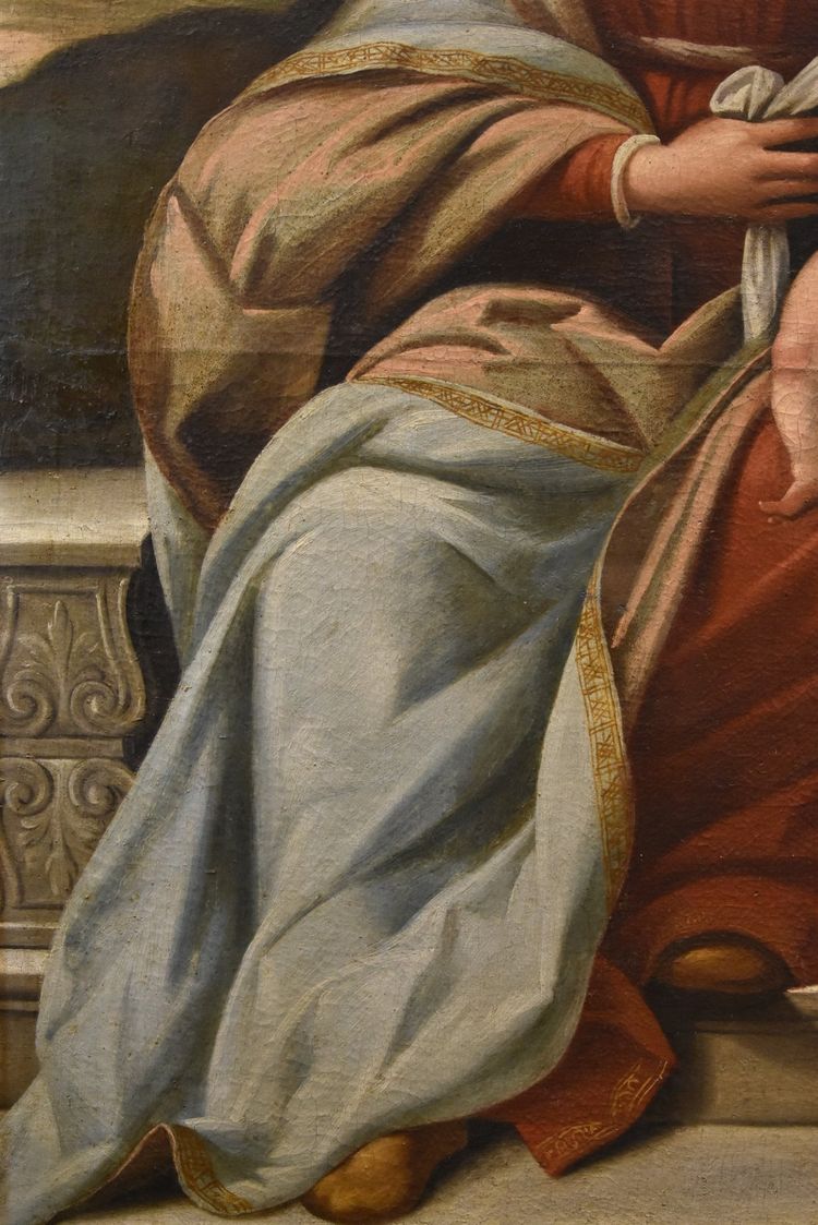 Madonna con Bambino e San Giuseppe, Benvenuto Tisi il Garofalo (1476 - 1559)