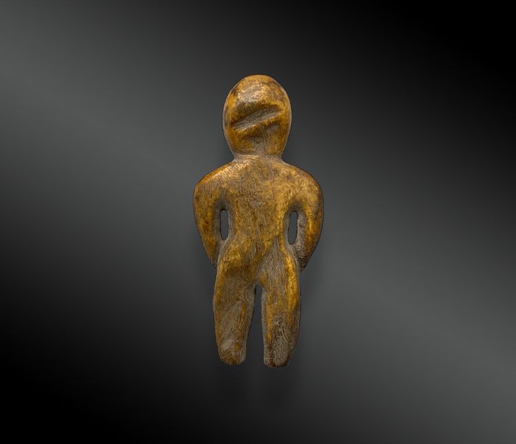STATUETTA ANTHROPOMORPHE Cultura inuit, Alaska