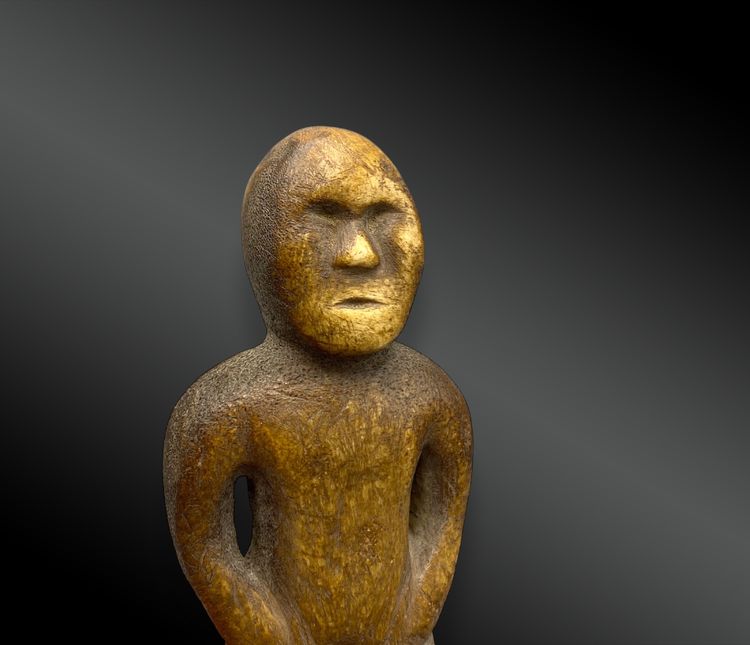 STATUETTA ANTHROPOMORPHE Cultura inuit, Alaska