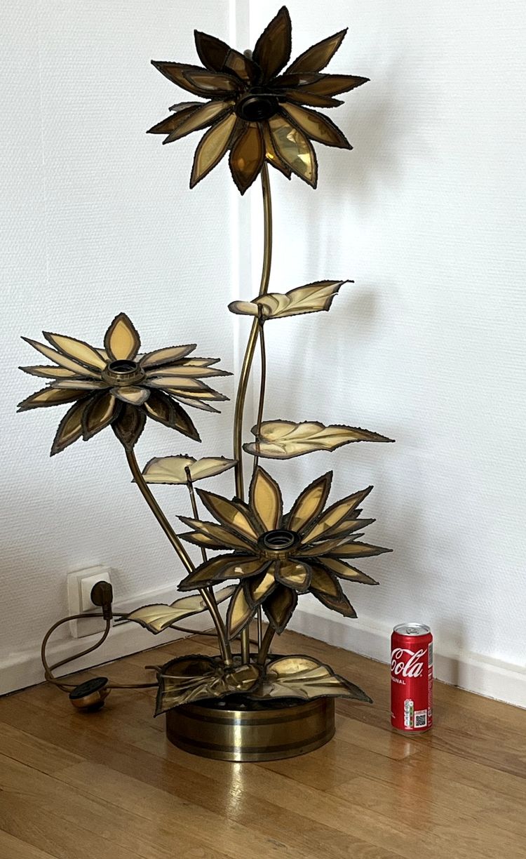 Lampada a fiori Casa JANSEN 1970