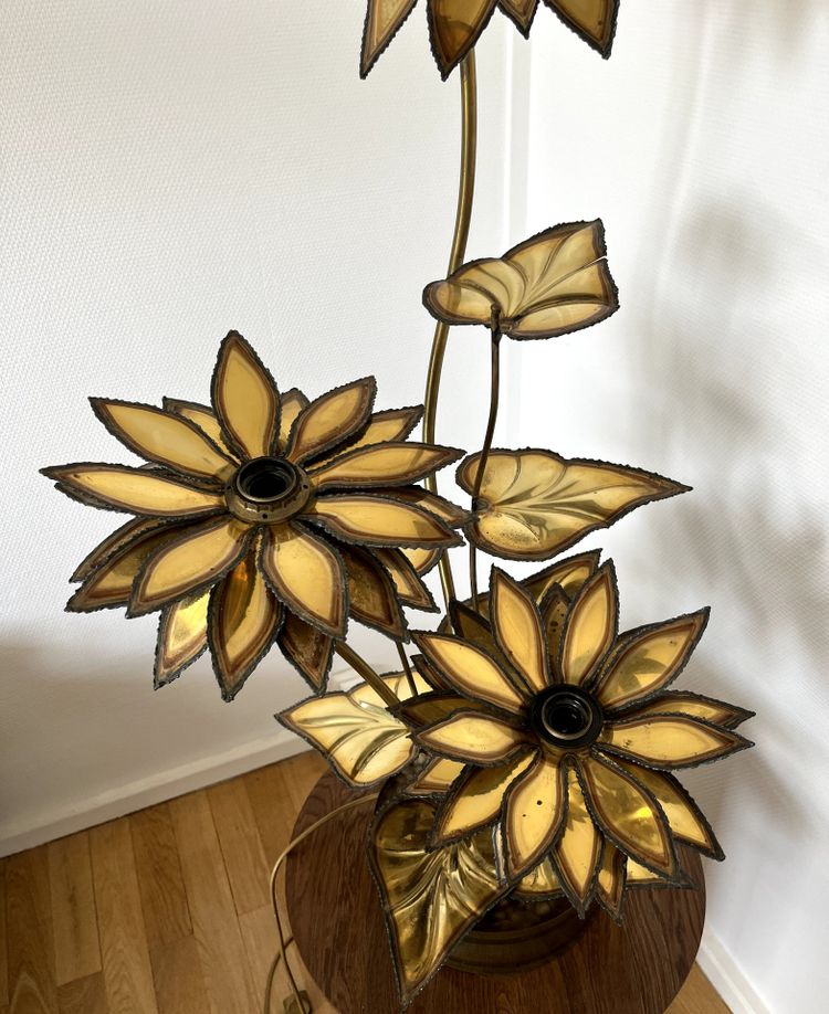 Lampada a fiori Casa JANSEN 1970