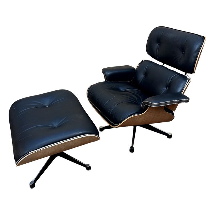 Charles and Ray Eames Lounge Chair + Ottoman Vitra Edition