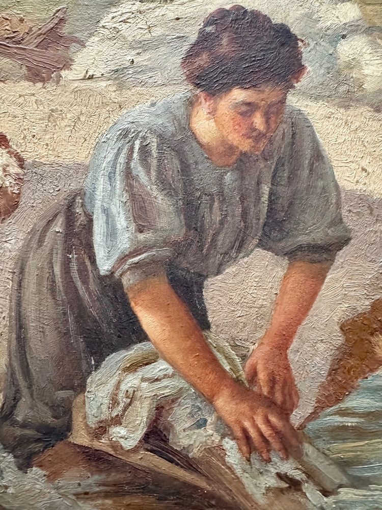 Ritratto di lavandaia