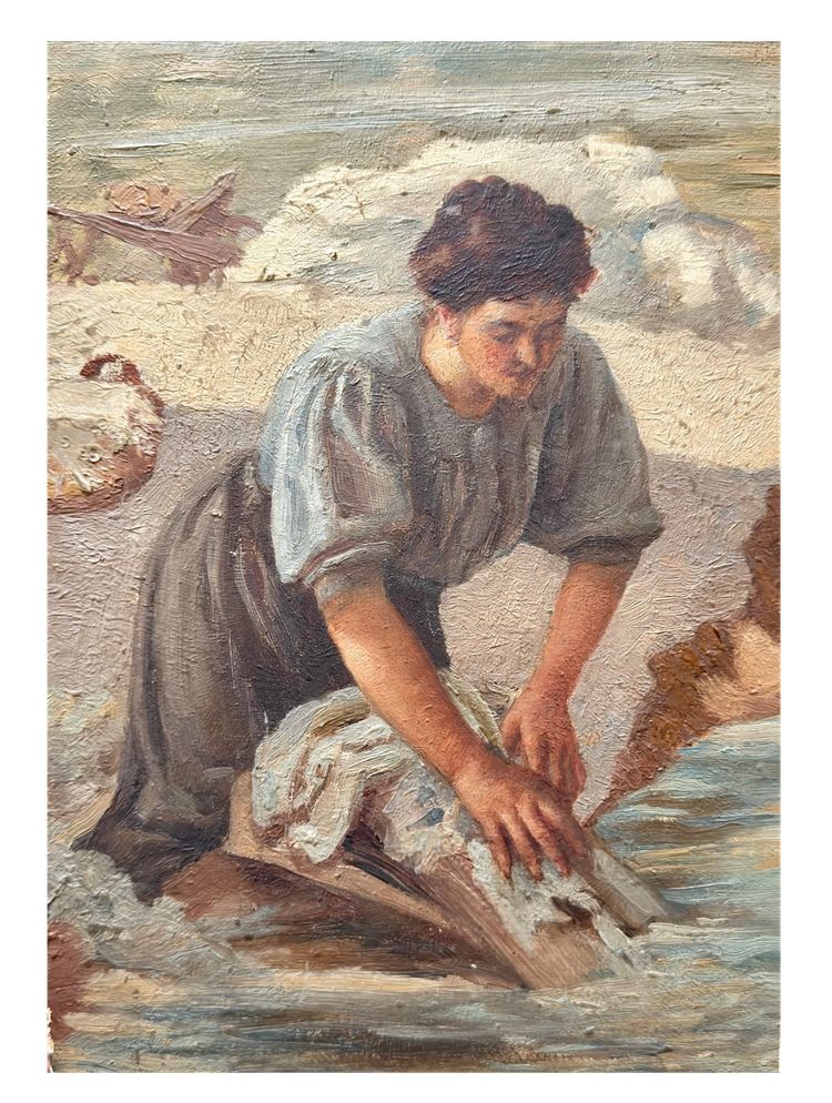 Ritratto di lavandaia