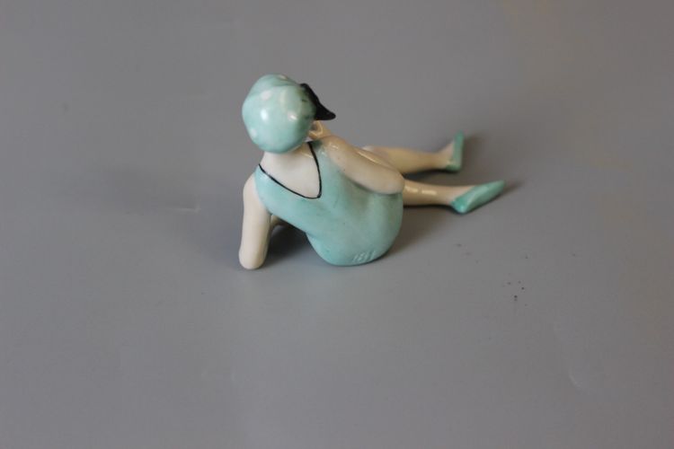 Porcelain bather circa 1920