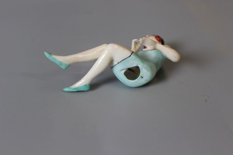 Porcelain bather circa 1920