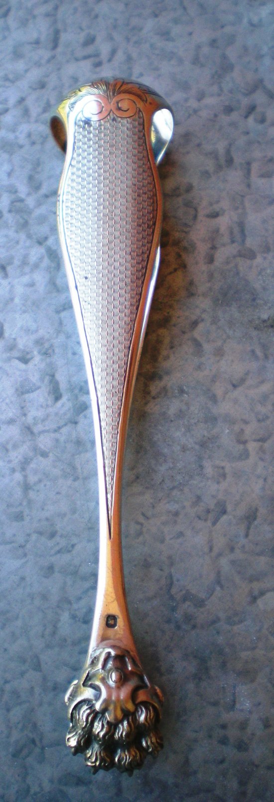 Solid silver pliers model Alphonse DEBAIN Goldsmith XIXth century (ref D 0105)