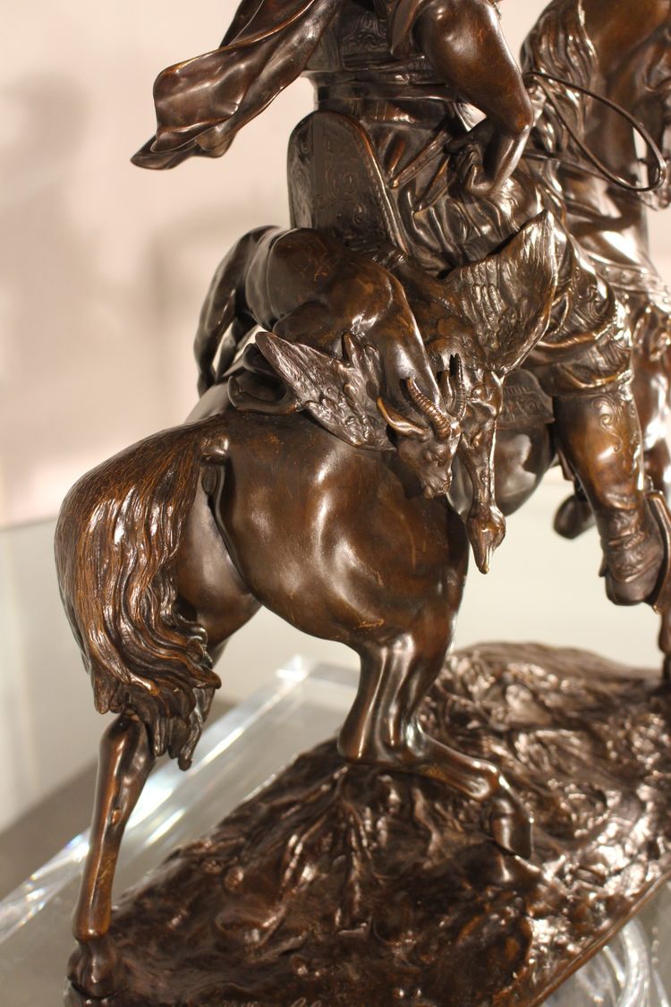 Bronzo di Barye e Guillemin