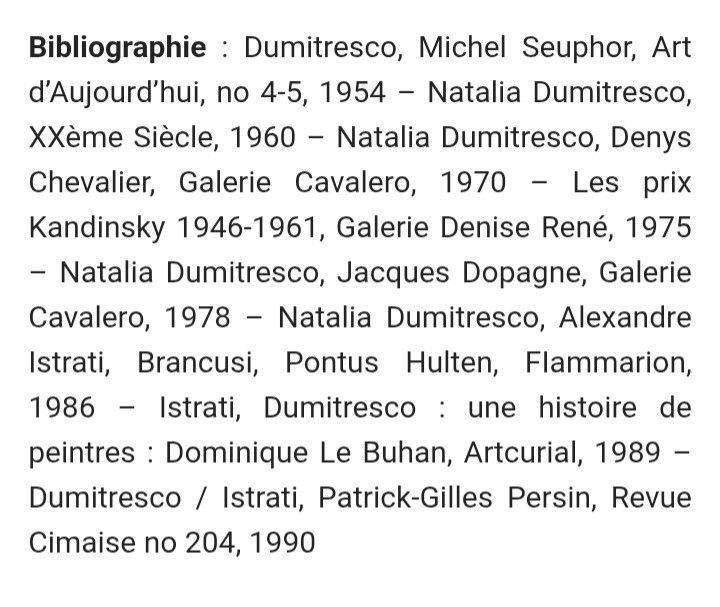 NATALIA DUMITRESCO 1915/1997