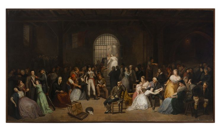 Anonymous 19th century (copy by Charles Louis Muller),"The appeal of the last victims of the Terror"