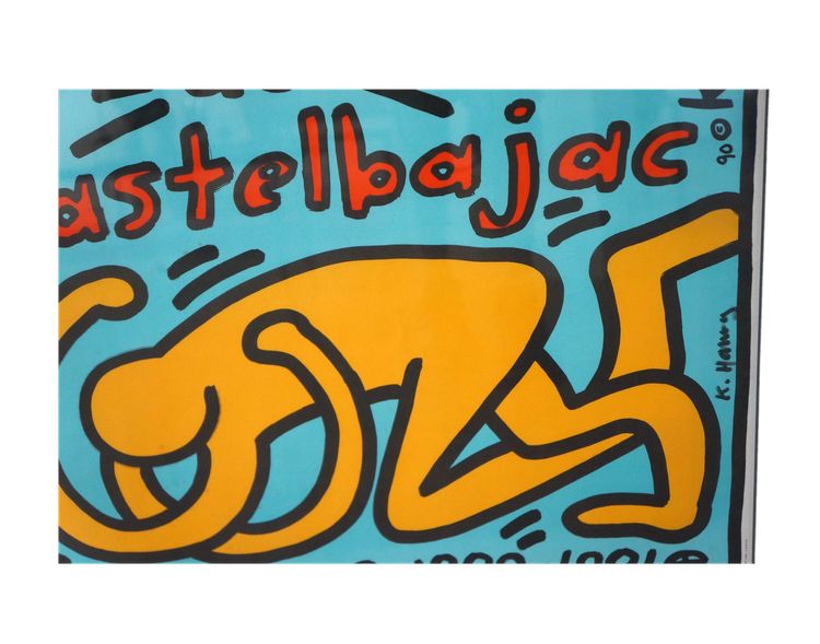 Poster by Keith Haring for Jean-Charles de Castelbajac