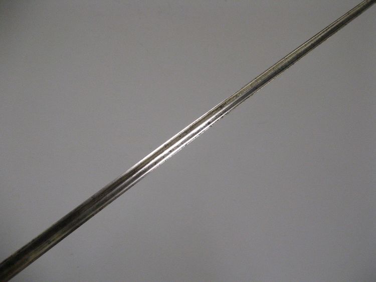 18th Century Court Sword. Silver mounting.