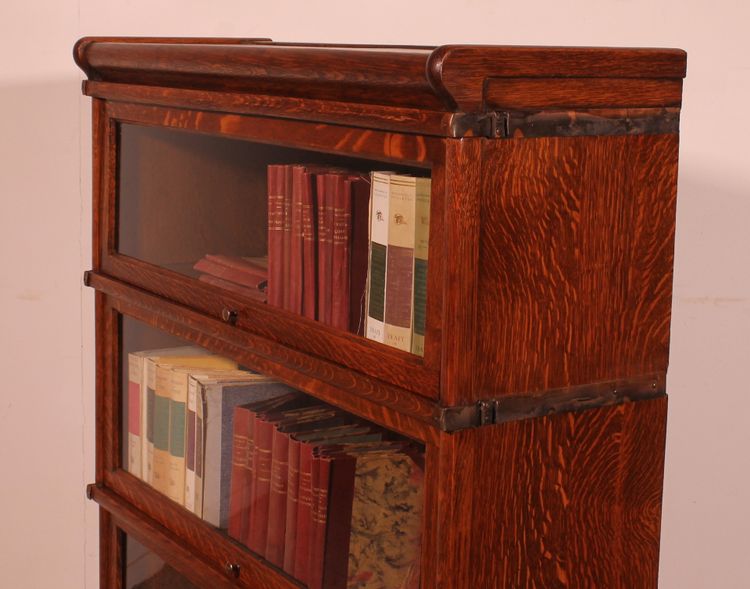 Libreria a 3 pezzi in rovere Wernicke Globe