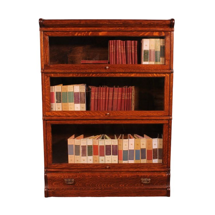 Libreria a 3 pezzi in rovere Wernicke Globe