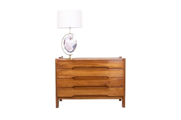 Maison Regain. Commode en orme. Circa 1970. LS6157909P