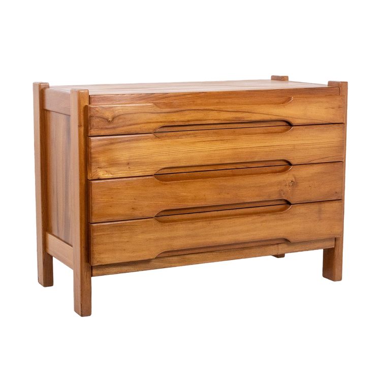 Maison Regain. Commode en orme. Circa 1970. LS6157909P