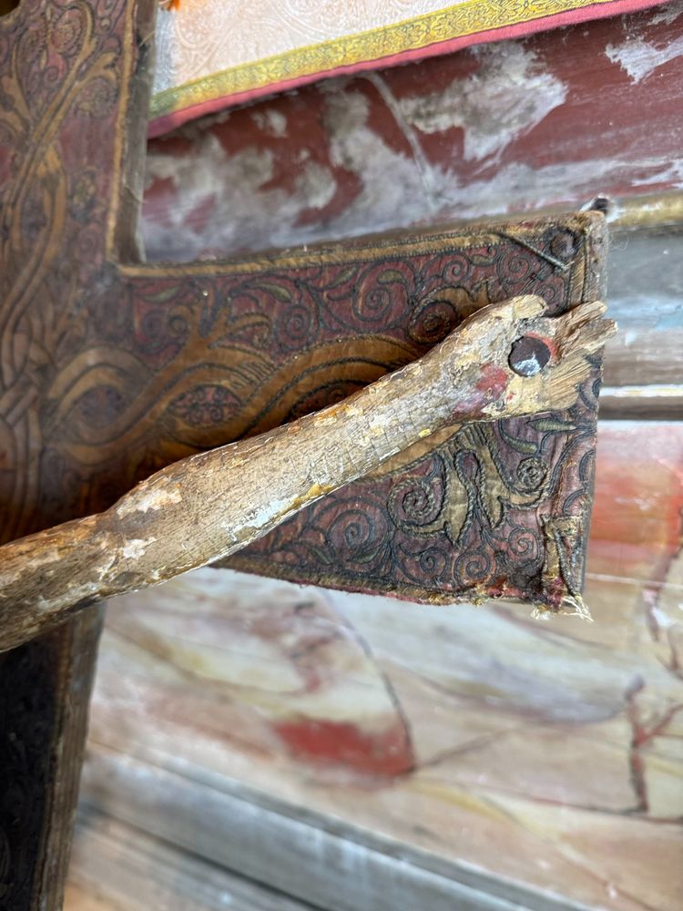 Grande Cristo in legno intagliato - Fine del XVII secolo