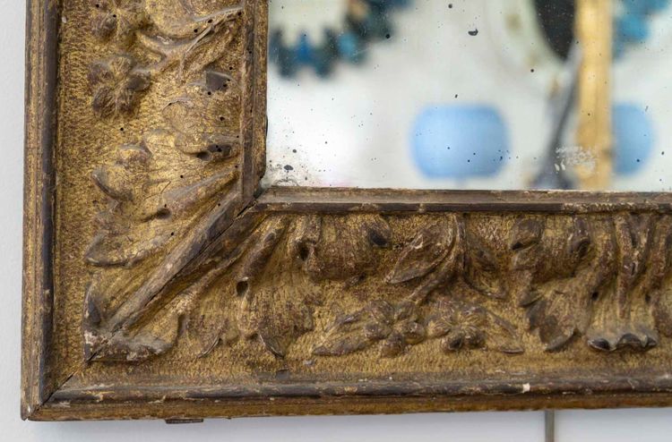 Louis XIV period carved wood frame