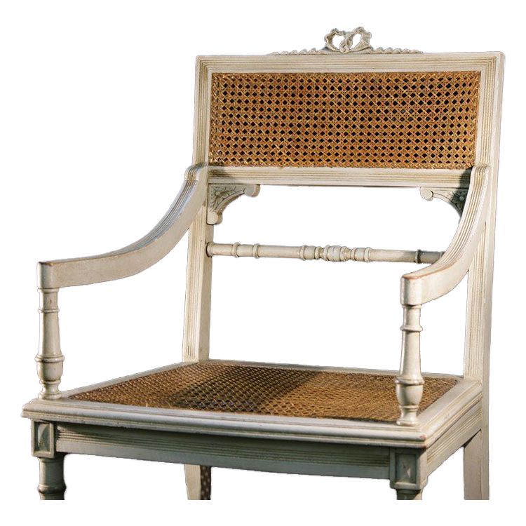 Fauteuil canné  Style Louis XVI
