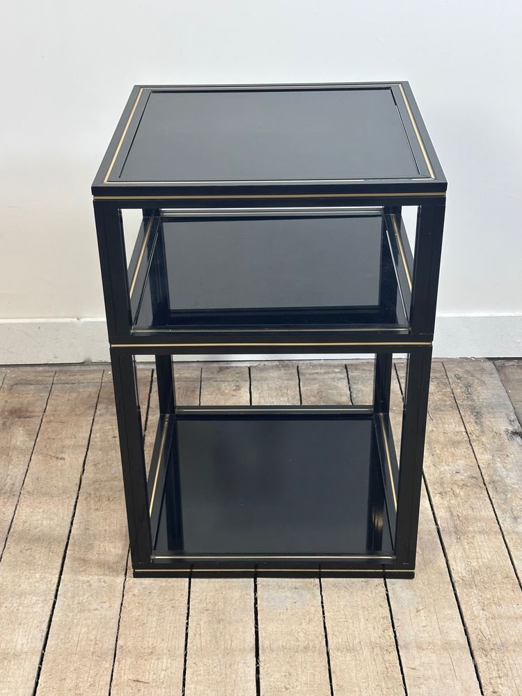 Bout de canapé / table d'appoint Pierre Vandel vintage 80'S