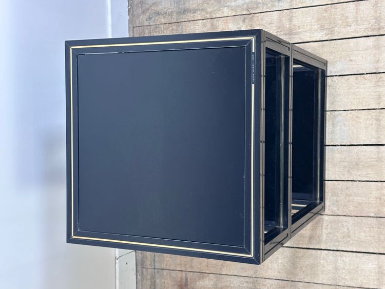 Bout de canapé / table d'appoint Pierre Vandel vintage 80'S
