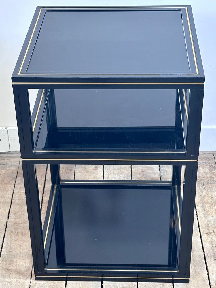 Bout de canapé / table d'appoint Pierre Vandel vintage 80'S