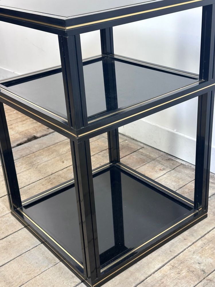 Bout de canapé / table d'appoint Pierre Vandel vintage 80'S