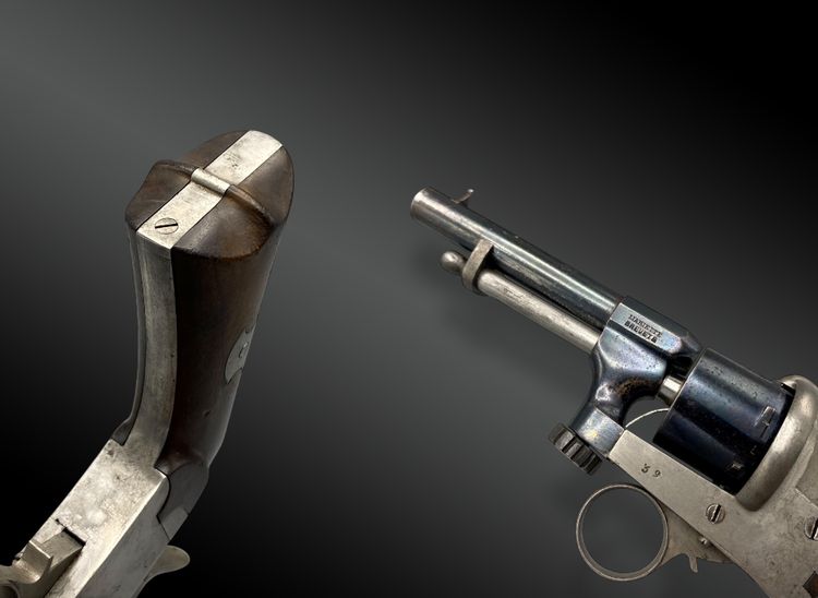 REVOLVER MARIETTE WITH SLIDING SYSTEM Belgium, 1860/1870