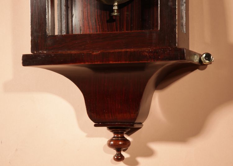   A Interesting Elegant Black Forest Regulator Wall Clock In The Vienna Style.