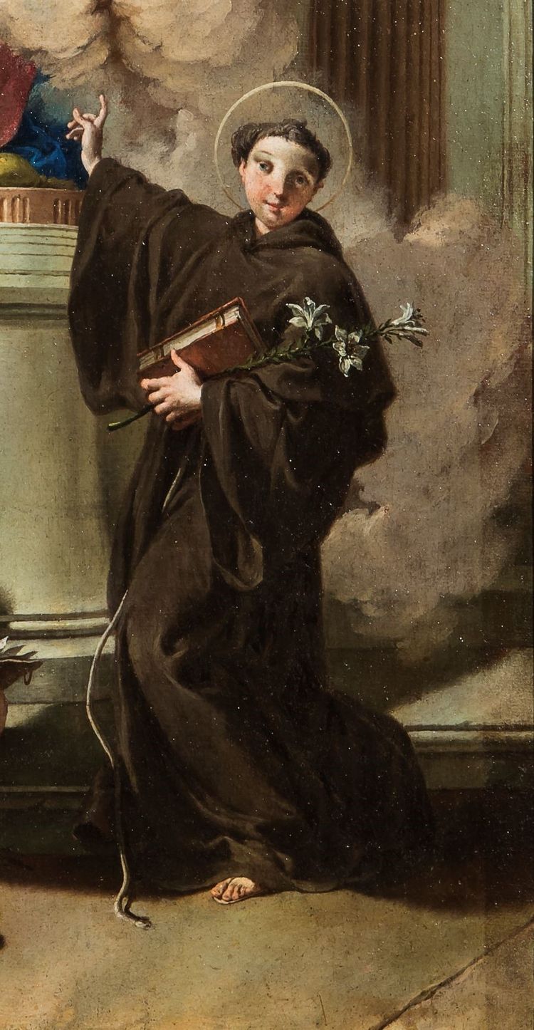 Giovanni Battista Pittoni La Vierge à l'Enfant e les Saints"