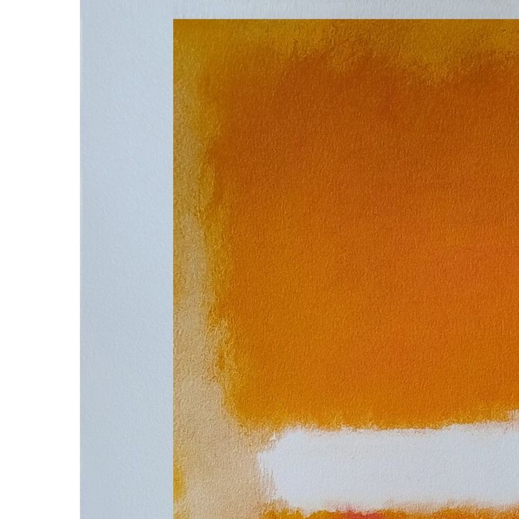 Magnifique lithographie de Mark Rothko à édition limitée des années 1980