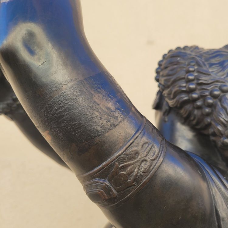 Zingara, J.B. Clésinger- Barbedienne & Collas, grande bronzo firmato, XIX sec.