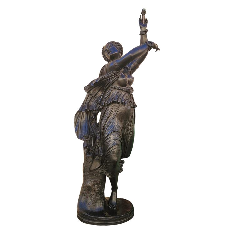 Zingara, J.B. Clésinger- Barbedienne & Collas, grande bronzo firmato, XIX sec.