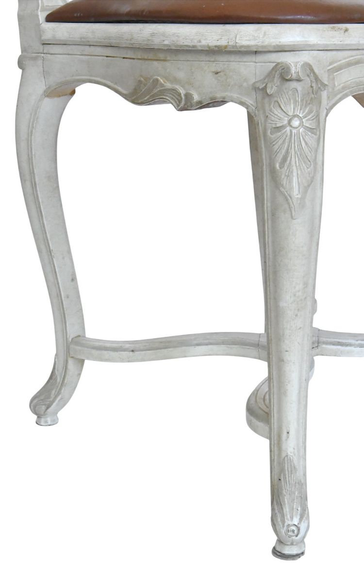Suite of 6 Regency-style caned chairs