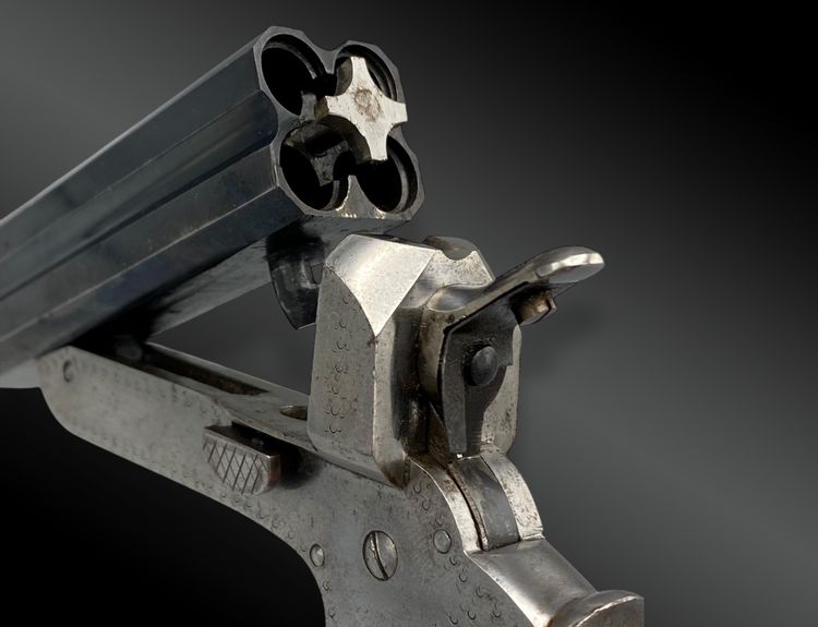 PISTOLA A QUATTRO CORDE PABLO JUARISTI Spagna XIX secolo
