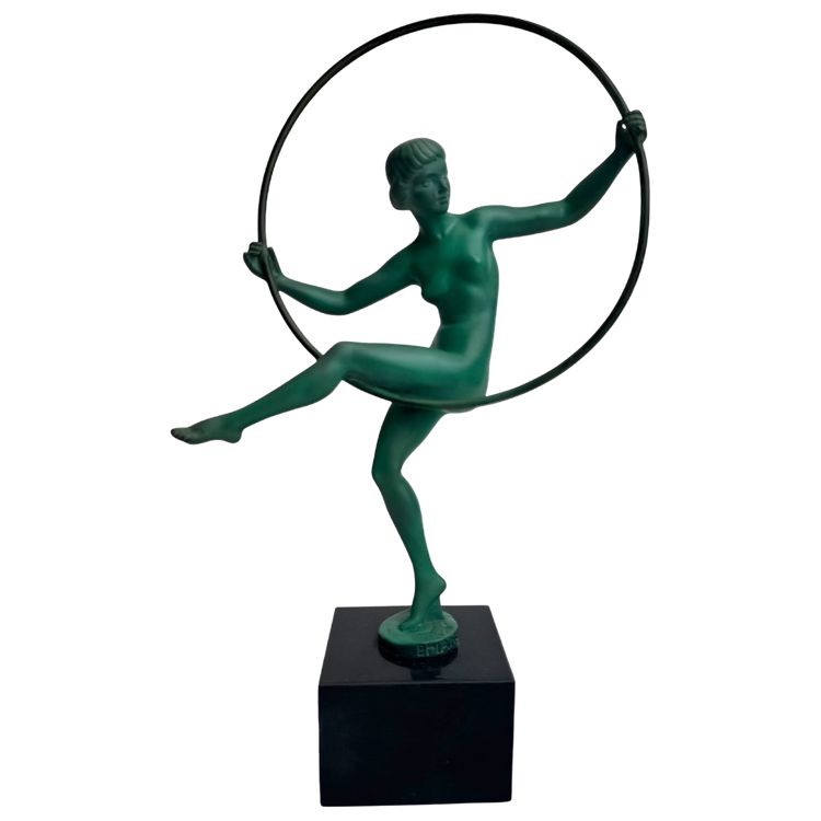 Briand - Max Le Verrier Danseuse au cerceau 