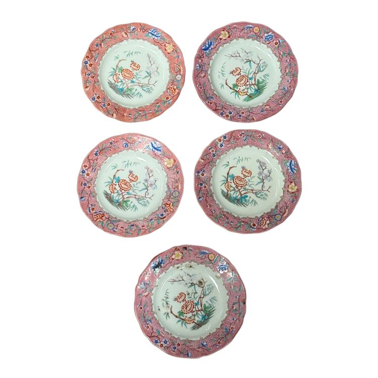 5 Minton plates