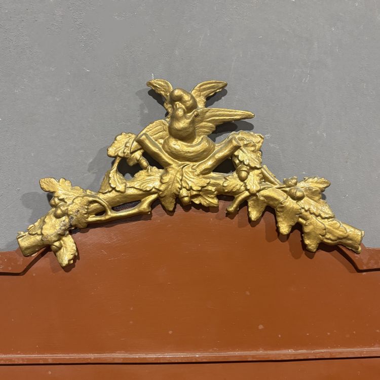 Paire de lits anciens en fer du XIXe siècle
