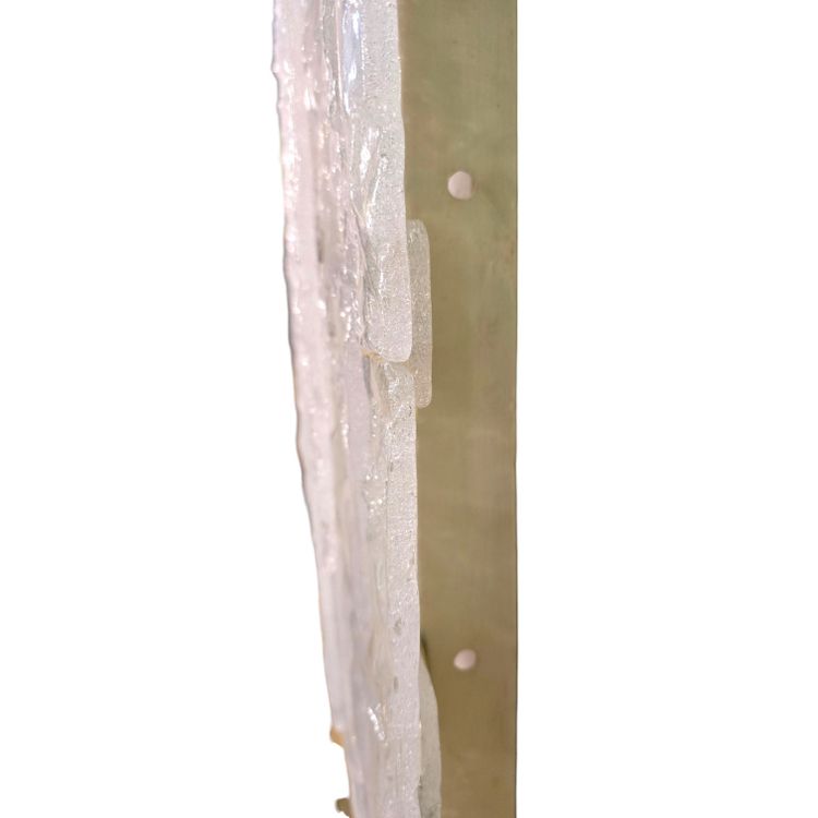Rare and Important Pair of Poli wall lamps, large size 83 x 83 cm