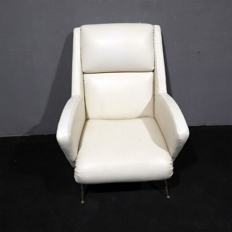 Poltrona di Design anni '60 in pelle