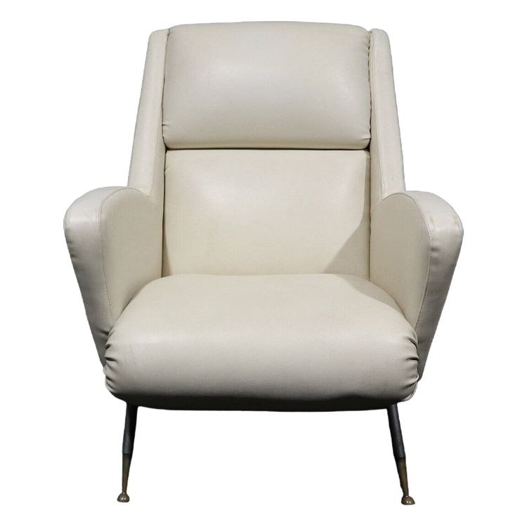 Poltrona di Design anni '60 in pelle