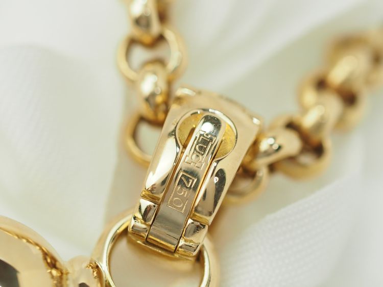 Collier Chopard Happy Diamonds en or jaune et diamant