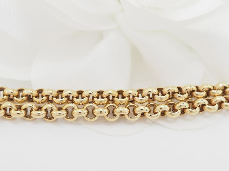 Collier Chopard Happy Diamonds en or jaune et diamant