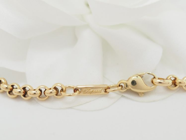 Collier Chopard Happy Diamonds en or jaune et diamant