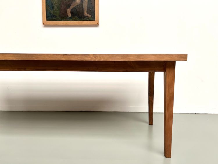 Table de ferme en pin – années 70