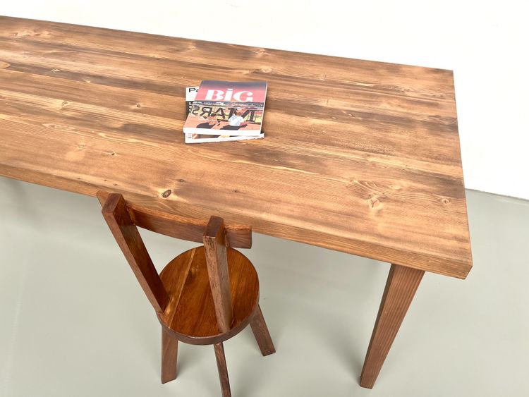 Table de ferme en pin – années 70