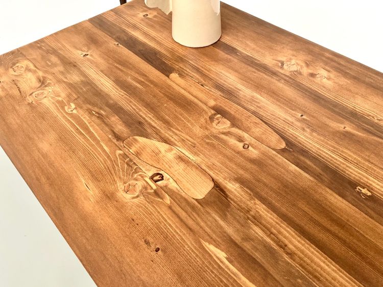 Table de ferme en pin – années 70